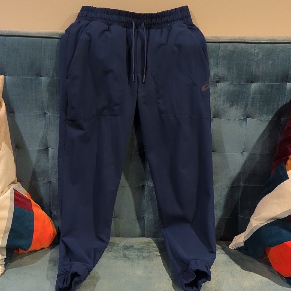 Asics small Men's Blue Joggers